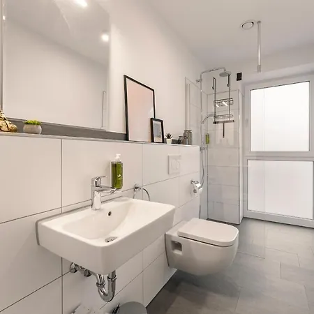 Modernes Am Gleispark Apartment *