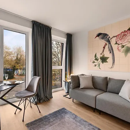 Modernes Am Gleispark Apartment *