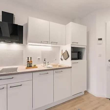 アパート Modernes Am Gleispark *