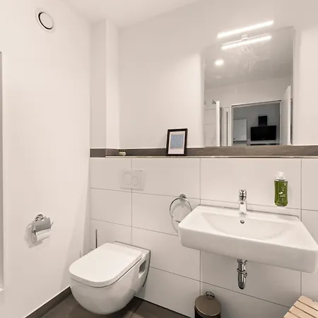 アパート Modernes Am Gleispark オルデンブルク